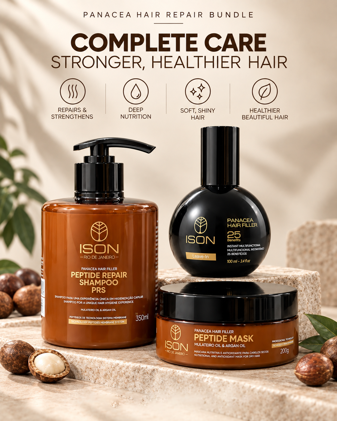 Panacea Hair Repair Bundle (3-Pack)