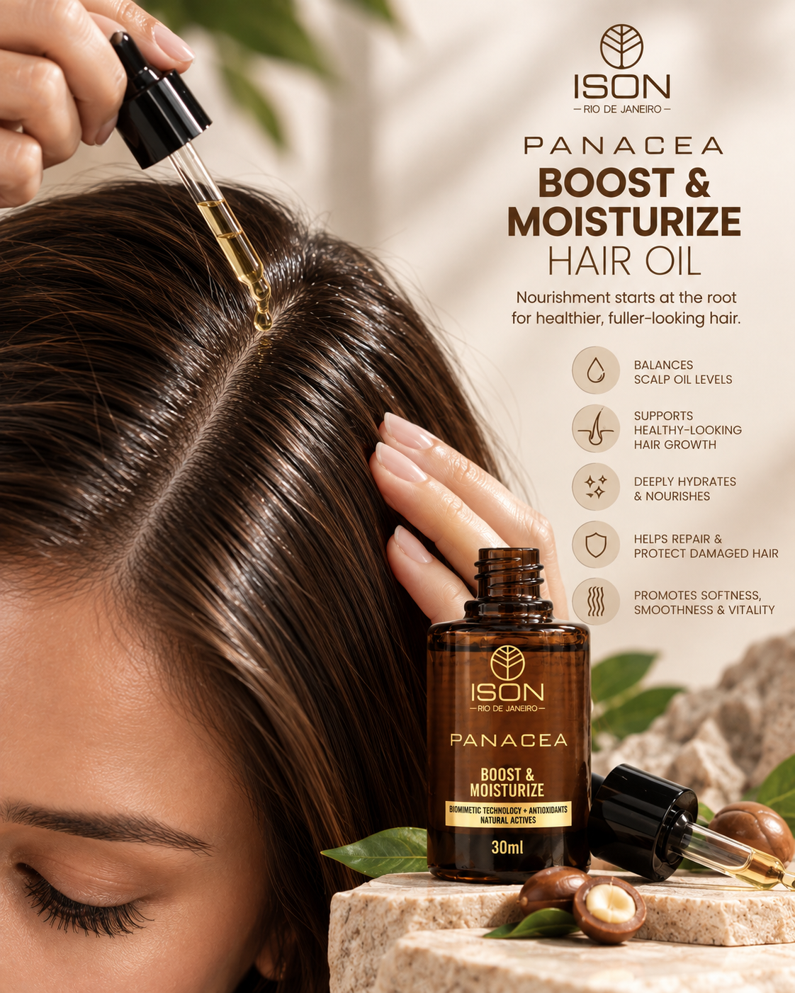 Panacea Boost and Moisturize Hair Oil