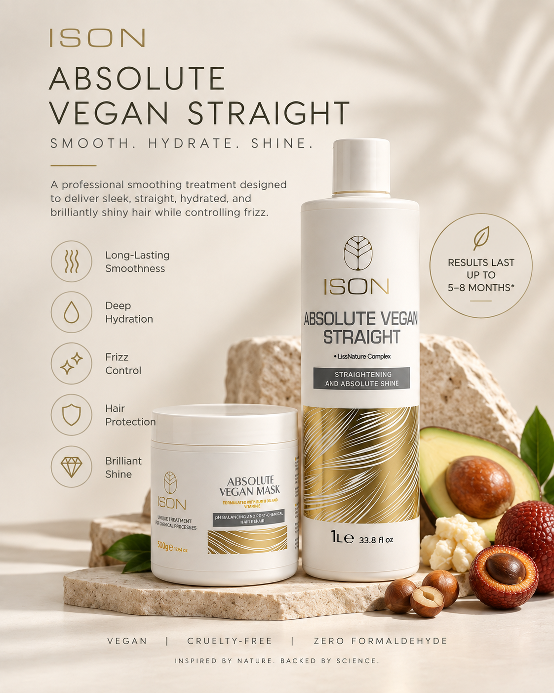 Absolute Vegan Straight & Absolute Vegan Mask